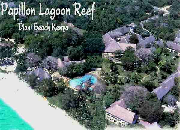 Diani hôtel 3 étoiles Papillon
