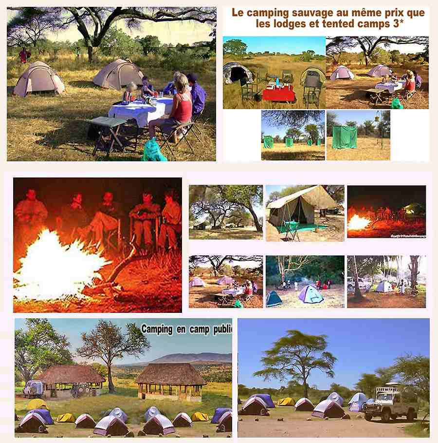 Safaris camping Tsavo Diani 3jours